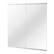 Front. LOVMOR - 2PCS Polished 24 in. W x 48 in. Modern Rectangular Tempered Glass Wall Mirror - Silver.
