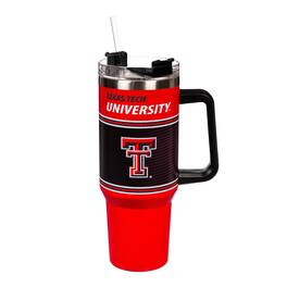 Evergreen Enterprises - Texas Tech Red Raiders 40oz. Stainless Steel Canyon Cup with Straw - Multicolor