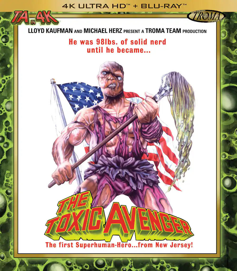 The Toxic Avenger The Toxic Avenger 4K Blu Ray [4K Ultra HD Blu
