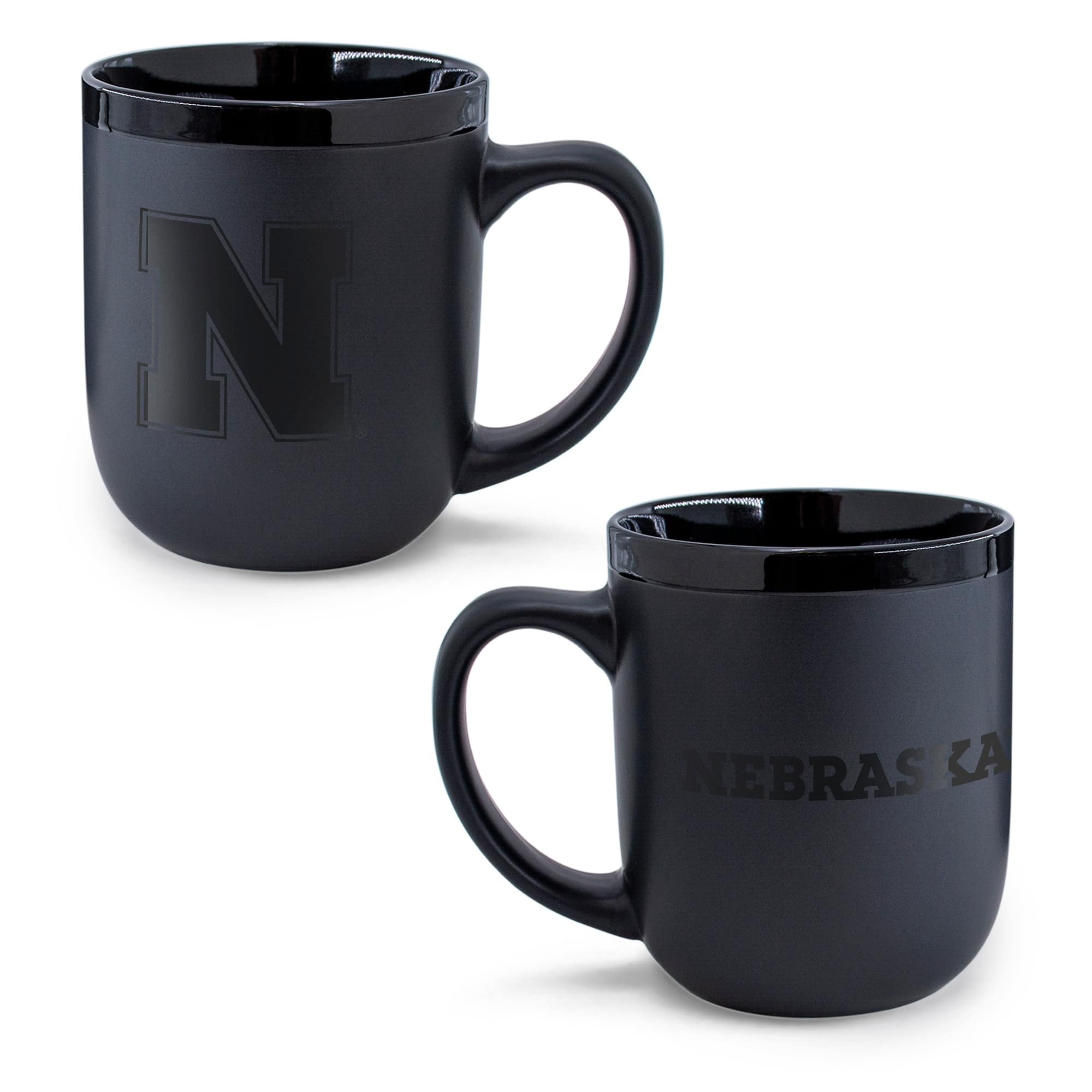 WinCraft - Nebraska Huskers 17oz. Ceramic Mug - Black
