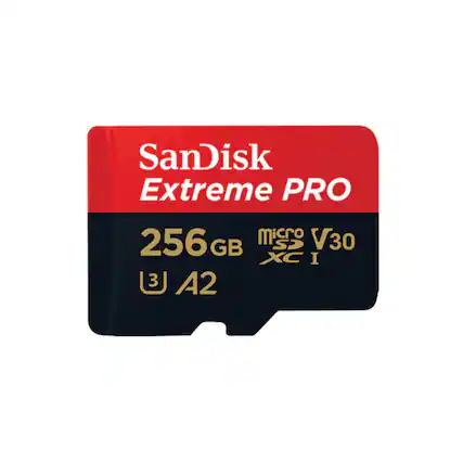 SanDisk Extreme PRO 256GB microSDXC I V30 A2