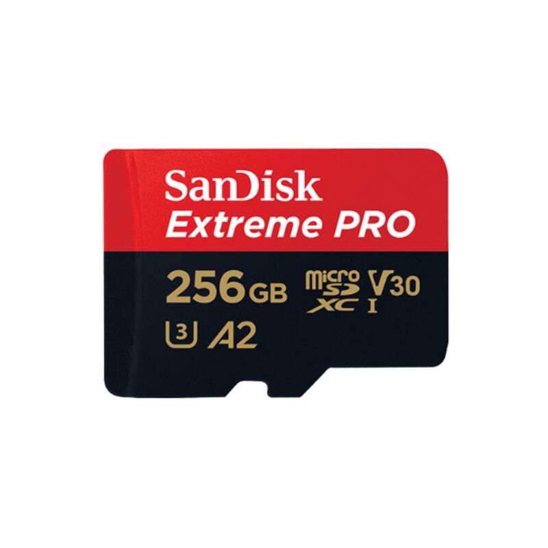 SanDisk - 256GB microSD Card – Fast Transfer Speeds, Great for Cameras, Tablets & Drones