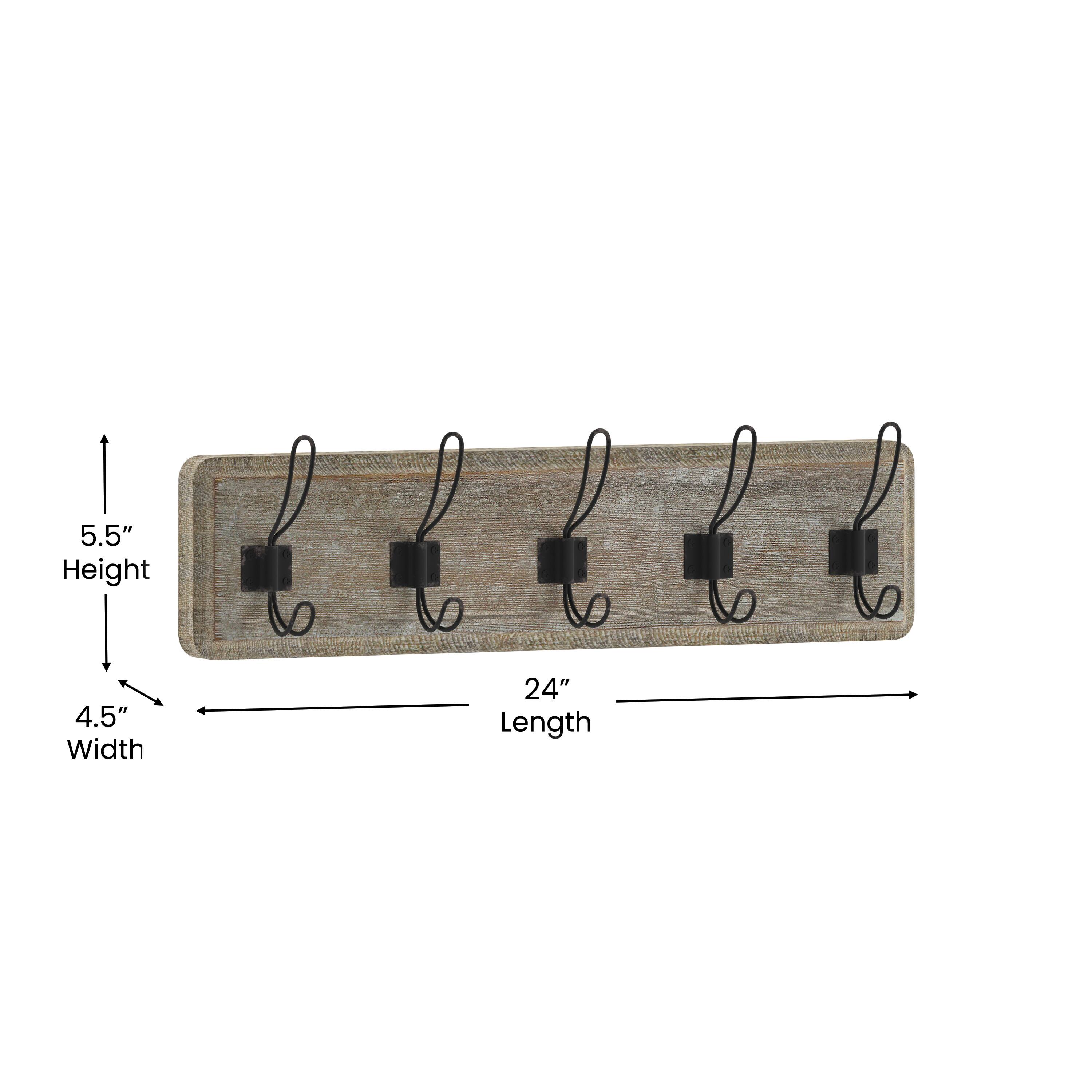 5.5" Height  
4.5" Width  
24" Length