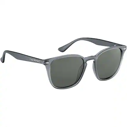 Front. Flying Fisherman - Flying Fisherman Muriel Polarized Sunglasses - Crystal Blue Gray/Smoke - Crystal Blue Gray/Smoke.