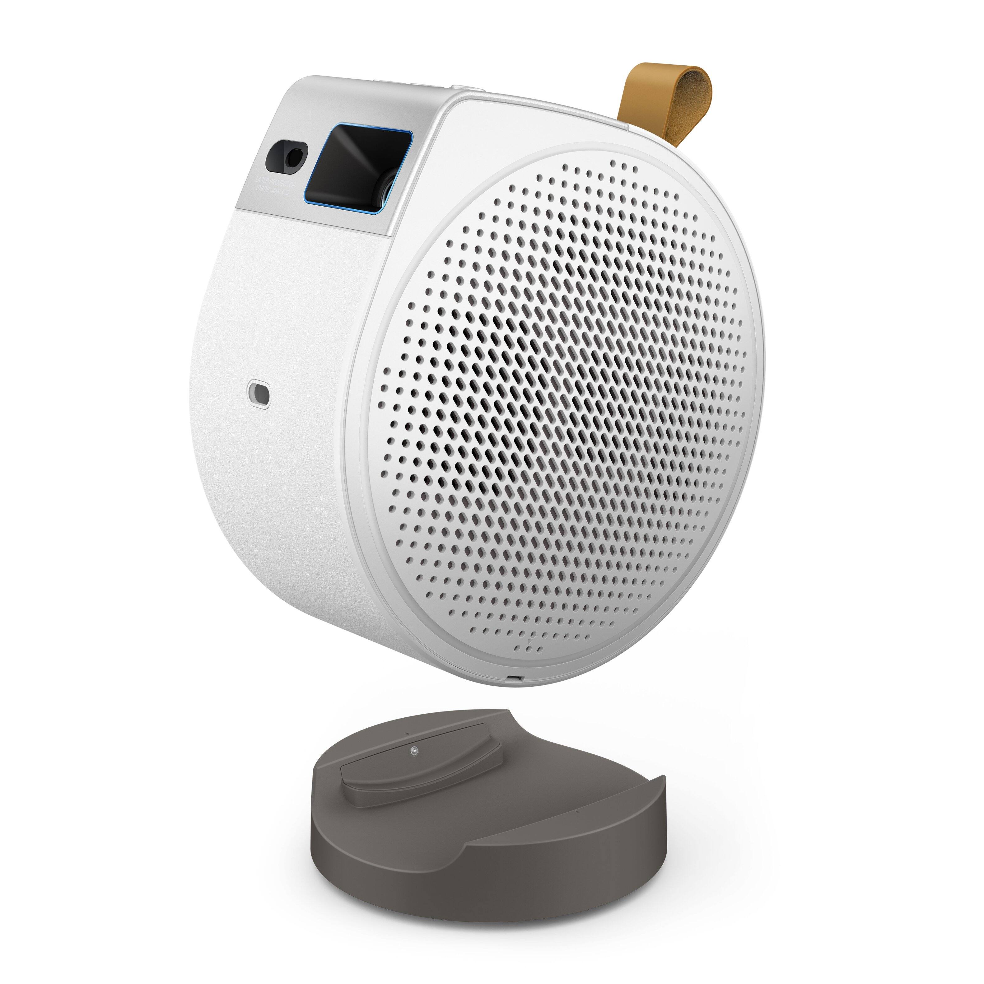 Alt View 2. BenQ - GV50 1080p Portable Ceiling Projector, 500 lumens - White.