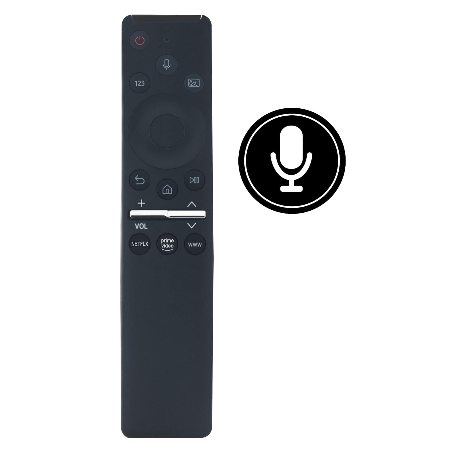 Photos - Remote control Samsung ALLIMITY - BN59-01312D BN59-01312F Voice Replacement Remote, for  TV QA55Q80R QA55Q60R QA65Q75R QA75Q75R QA82Q75R QA8 