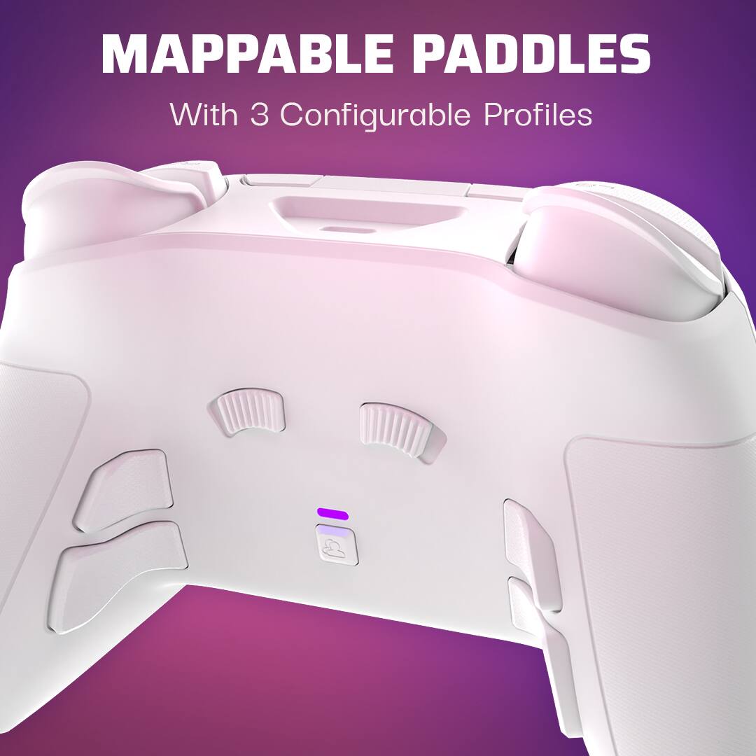 Mappable Paddles with 3 Configurable Profiles