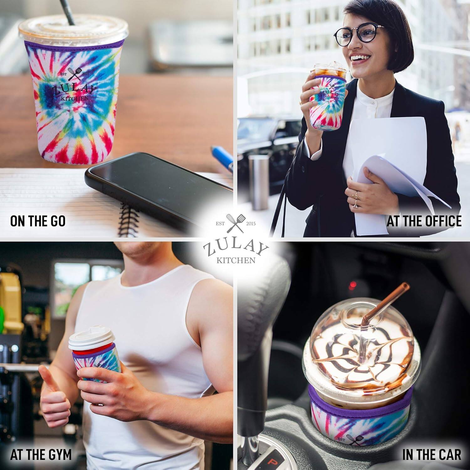 ZULAI KITCHEN

ON THE GO

AT THE OFFICE

AT THE GYM

IN THE CAR

EST 2015