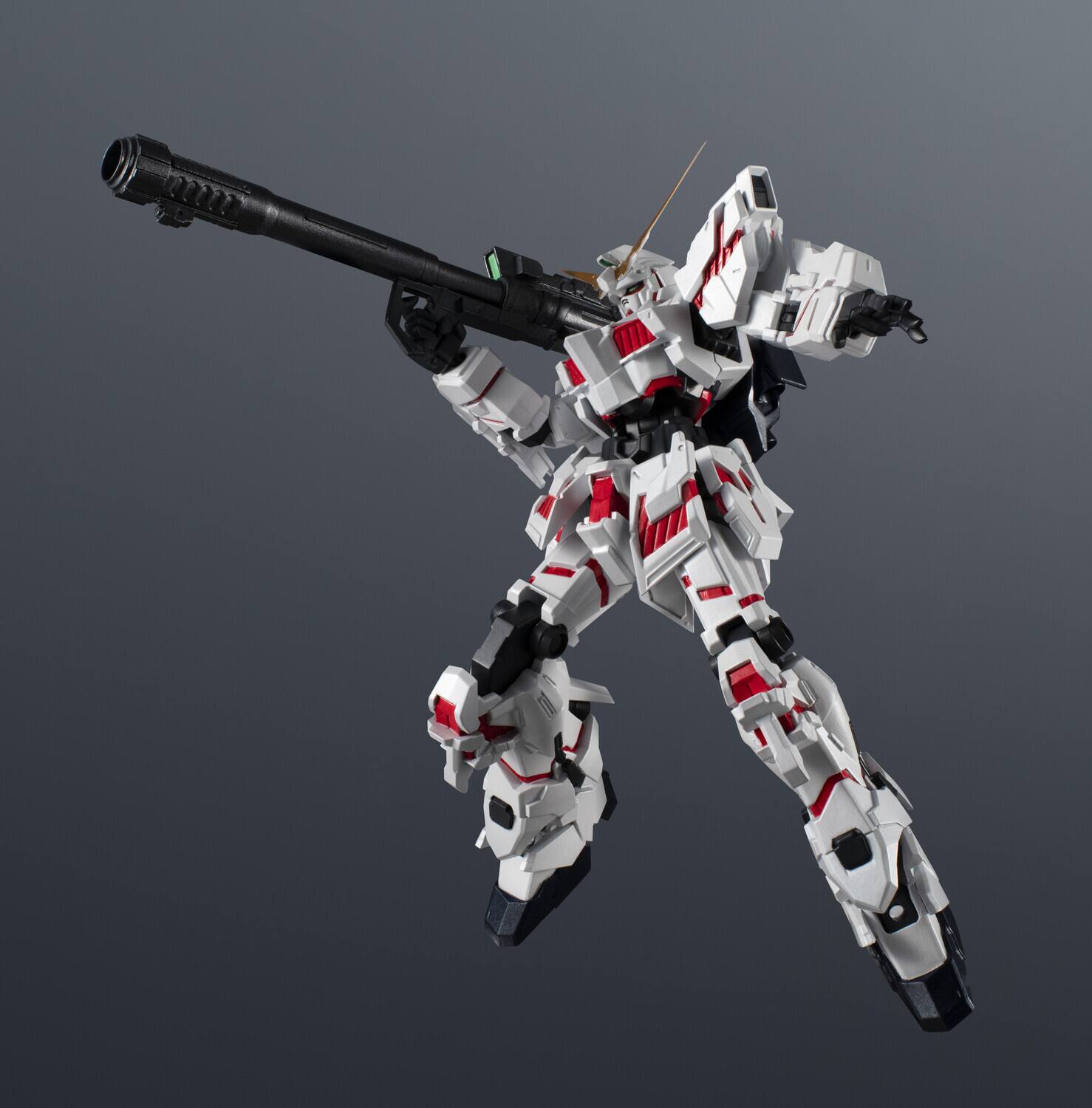 Alt View 4. Bandai - Tamashii Nations - Mobile Suit Gundam Unicorn - Gundam Universe - RX-0 Unicorn Gundam Renewal Action - Collectibles - Multicolor.