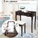 2 IN 1 DESIGN
Vanity Table & Writing Desk
Detachable Top
360° Rotation