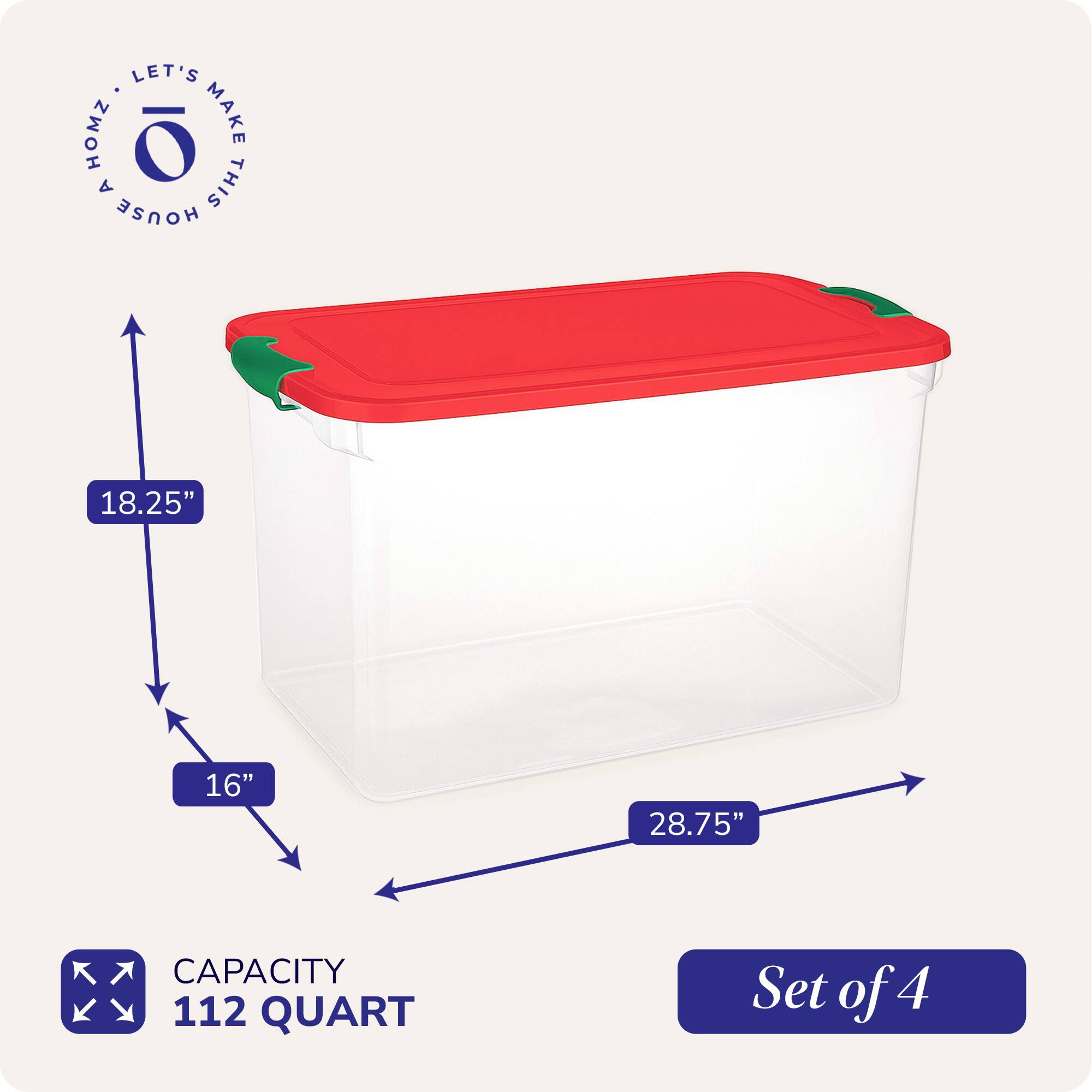 LET'S MAKE THIS HOUSE A HOME

18.25" x 16" x 28.75"

CAPACITY 112 QUART

Set of 4