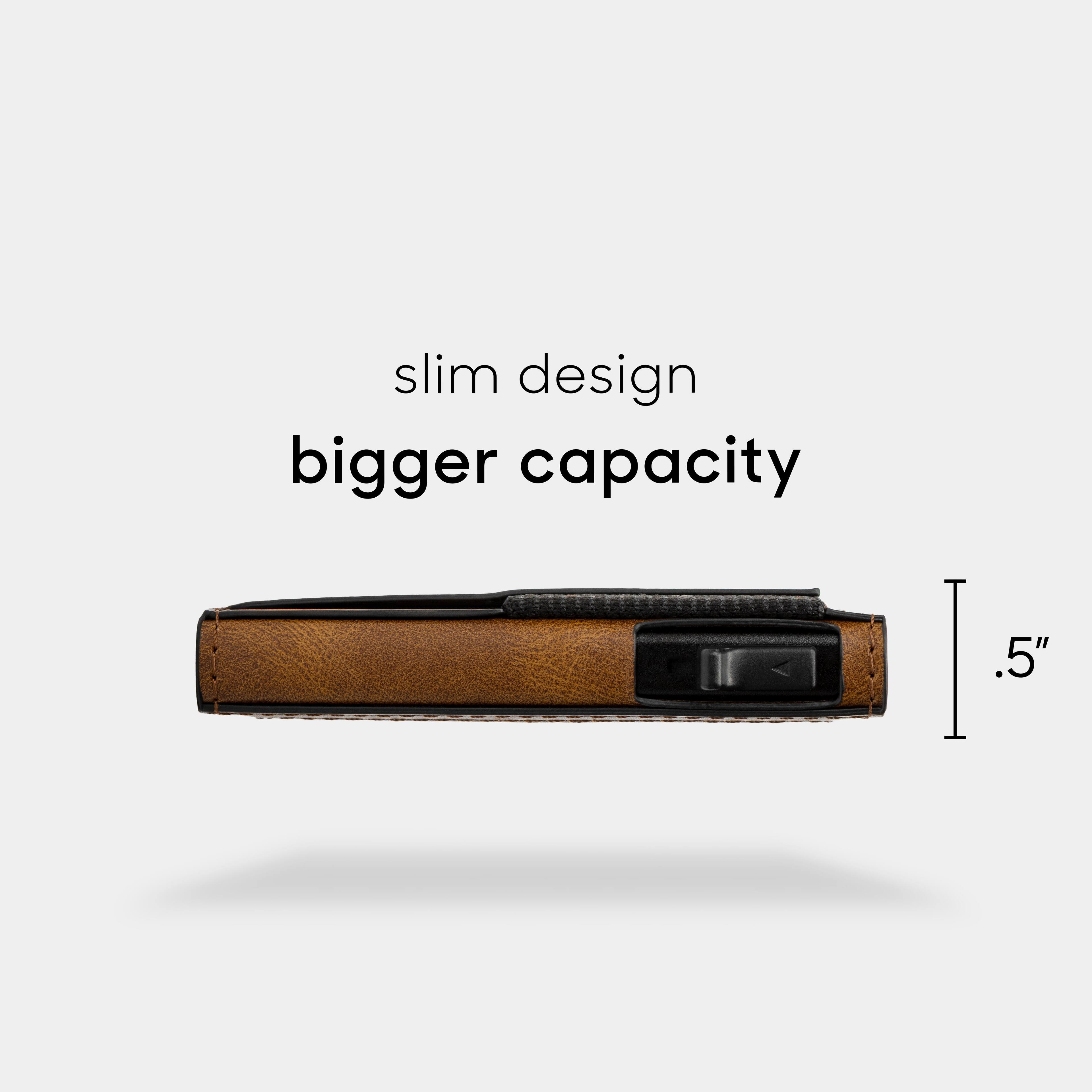 slim design bigger capacity I .5"