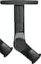 Sanus - Tilt and Swivel Wall Mount for Most Speakers Up to 8 Lbs. (5-Pack) - Black-Angle_Standard