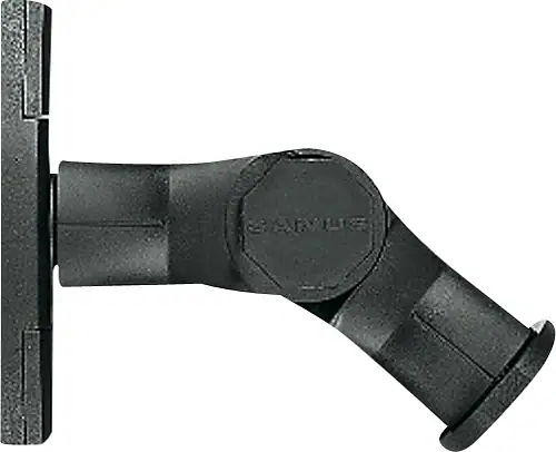 Front. Sanus - Tilt and Swivel Wall Mount for Most Speakers up to 8 Lbs. - Black.