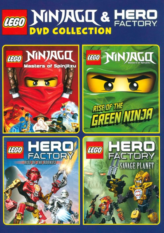 LEGO Ninjago: and Hero Factory Collection [4 Discs] [DVD]