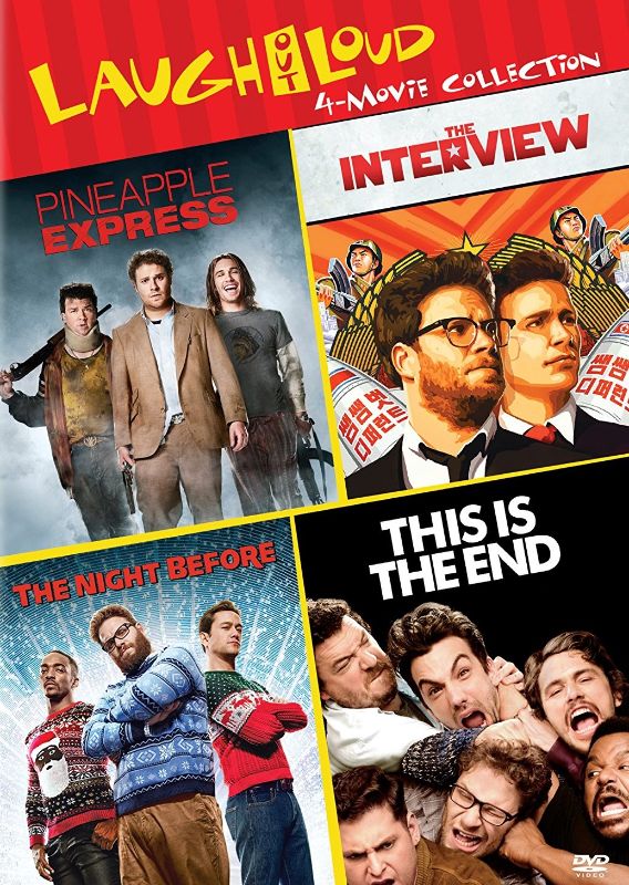  The Interview/The Night Before/Pineapple Express/This Is the End [3 Discs] [DVD]