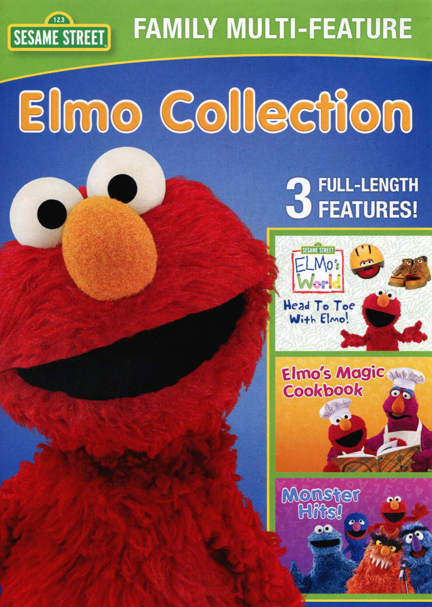 Best Buy Elmo Collection Triple Feature 3 Discs Dvd