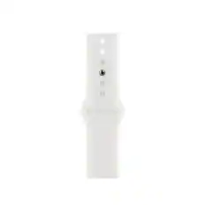 Front. Apple - Apple Watch Band - Sport Band (41mm) - White - White.