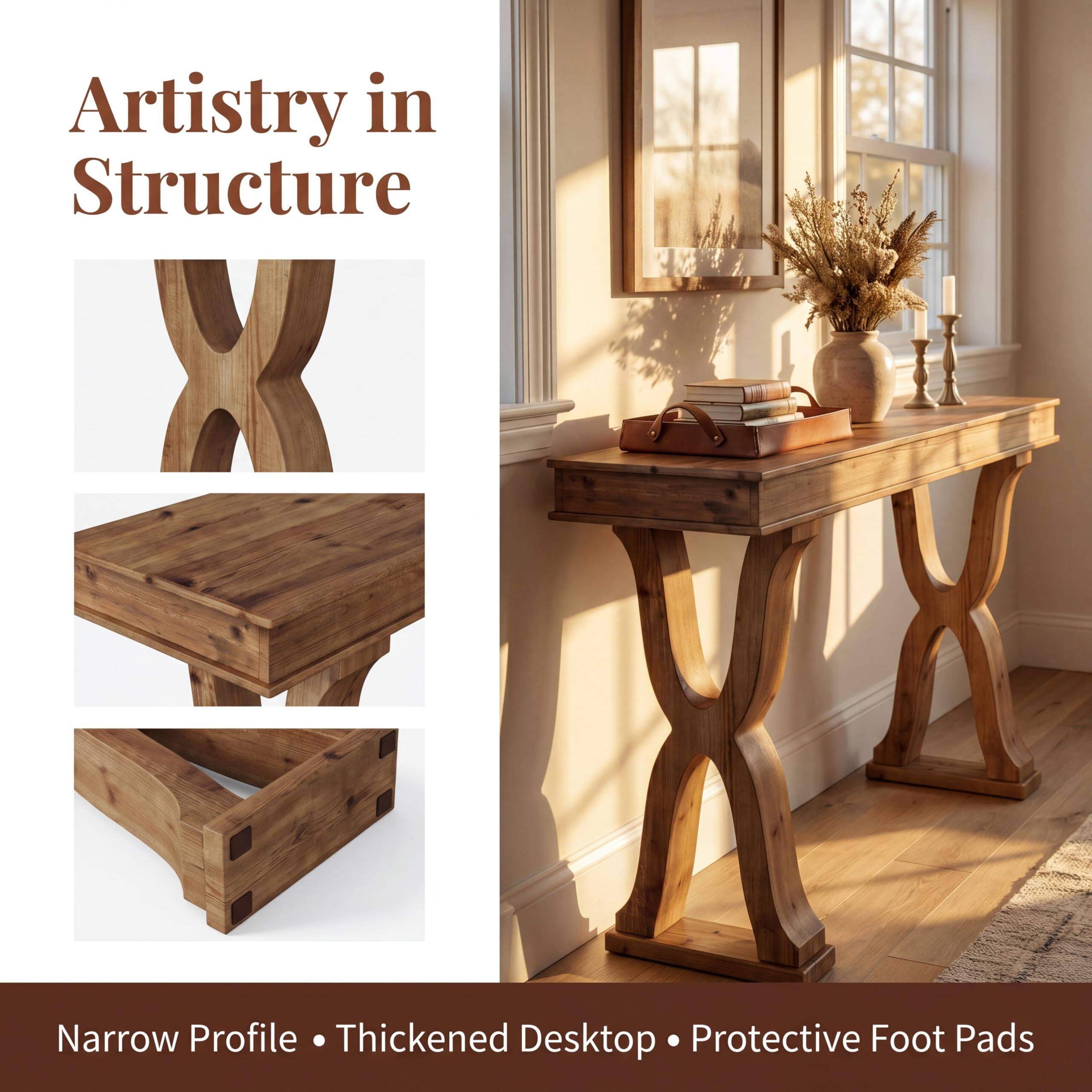 Artistry in Structure

Narrow Profile • Thickened Desktop • Protective Foot Pads