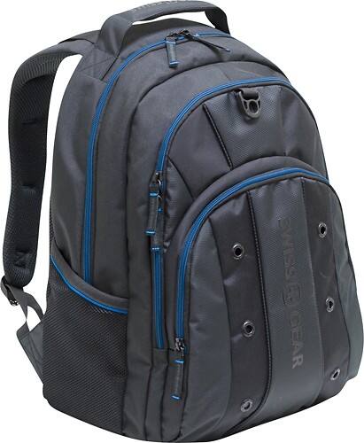 Angle Standard. Swiss Gear - Jett Backpack Laptop Case.