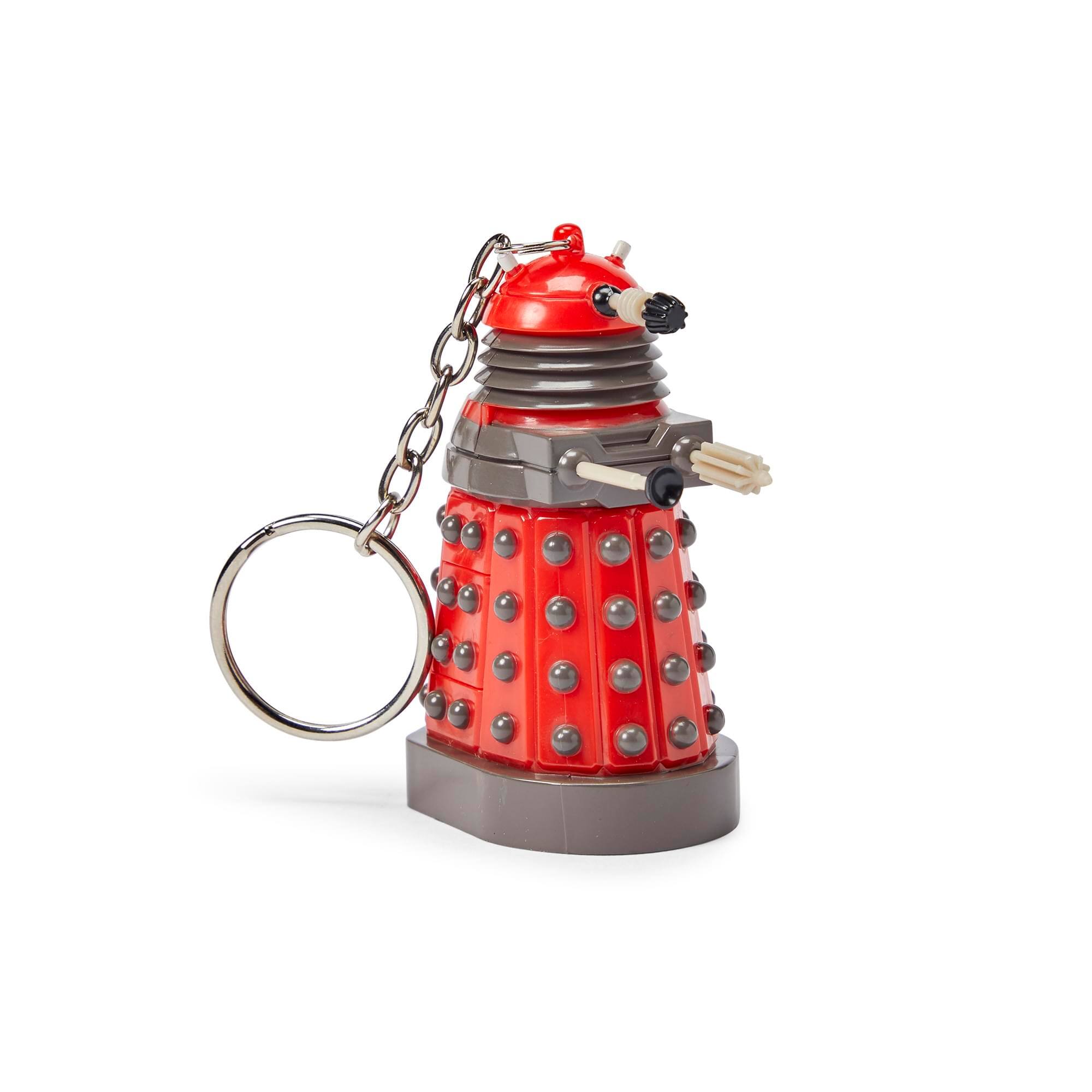 Alt View 1. Seven20 - Doctor Who Red Dalek Keychain Flashlight - Red.