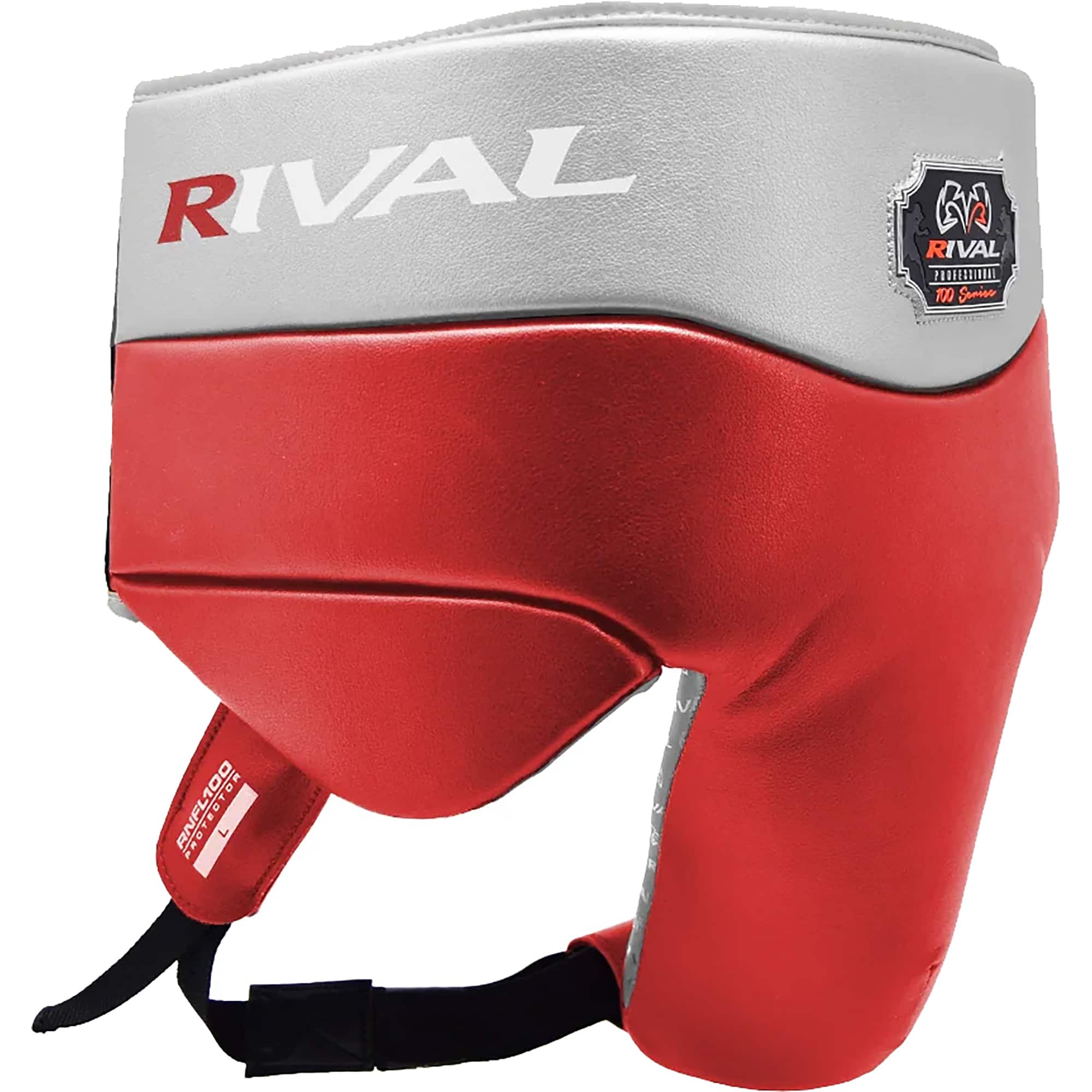 RIVAL - Boxing Professional Groin Protector with Laces - Xlarge - Red/Silver price history on PriceWatchPro