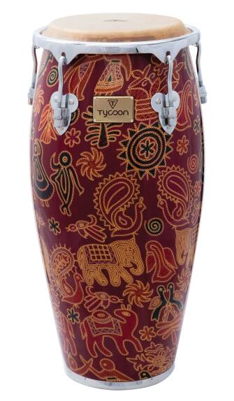 Tycoon Percussion Master Fantasy Siam Series 10 inch Conga, Siam Oak ...