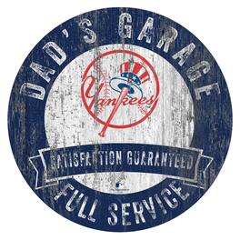 Fan Creations - New York Yankees 12" x 12" Dad's Garage Sign - Multicolor