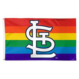 WinCraft - 3' x 5' Single-Sided Deluxe Team Pride Flag - Multicolor