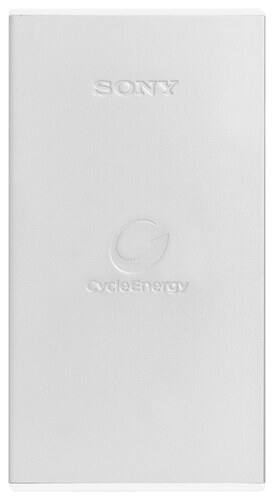 Front Standard. Sony - Lithium-Ion Polymer Rechargeable Battery.