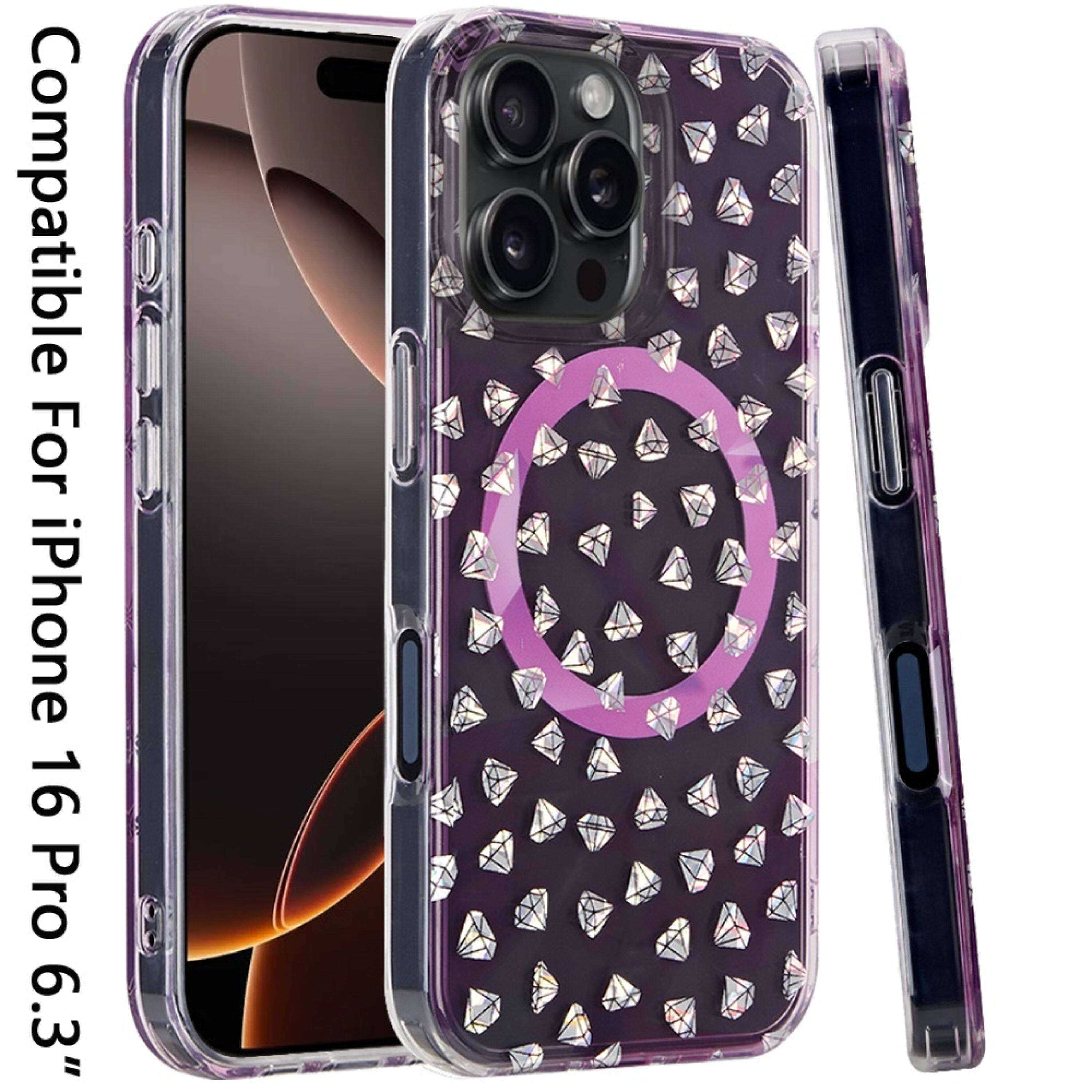 Compatible For iPhone 16 Pro 6.3"