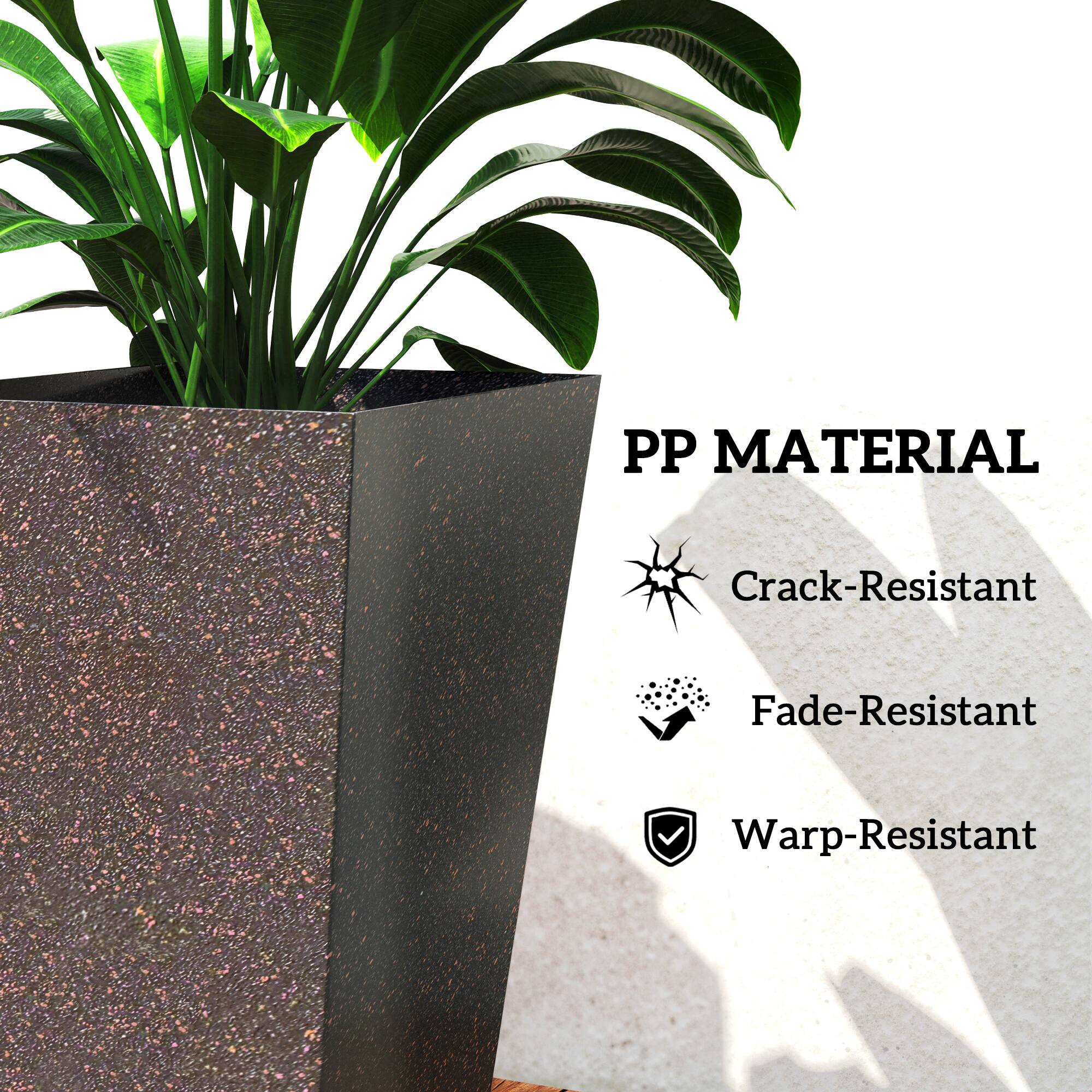 PP MATERIAL  
- Crack-Resistant  
- Fade-Resistant  
- Warp-Resistant