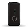 mySeniorCareHub - SafeLynk Locket Medical Alert Device for Seniors | GPS Tracking | Fall Detection| Includes Mobile App |24x7 Monitoring - Black