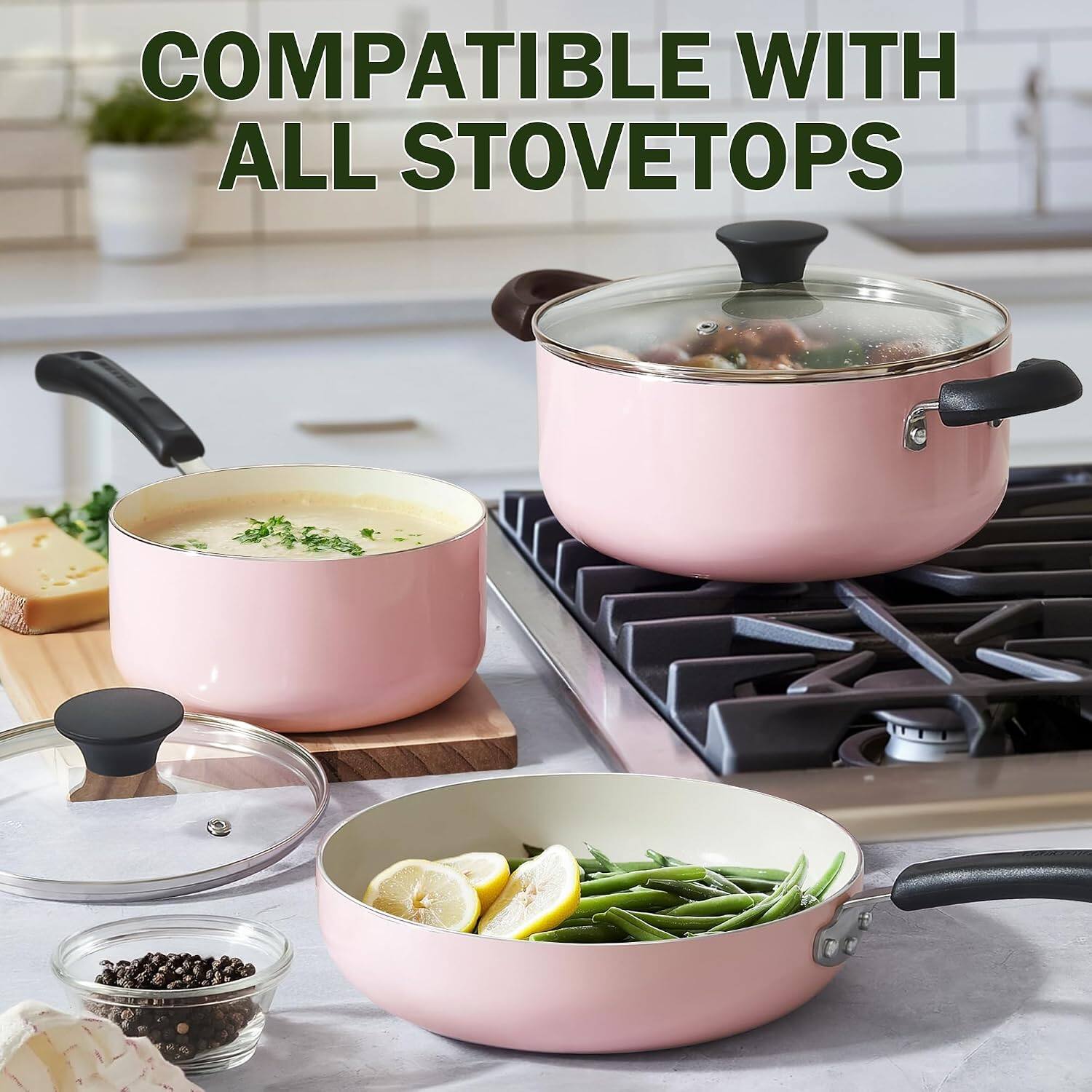 COMPATIBLE WITH ALL STOVETOPS