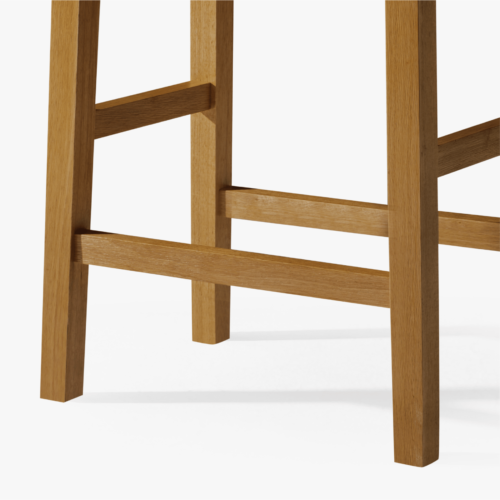 Alt View 7. Maven Lane - 26" Emerson Counter Stool In Weathered Natural Wood Finish With Vegan Leather - Weathered Natural.