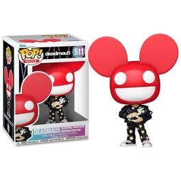 Deadmau5 Funko POP Rocks | Deadmau5 With Cat - Red