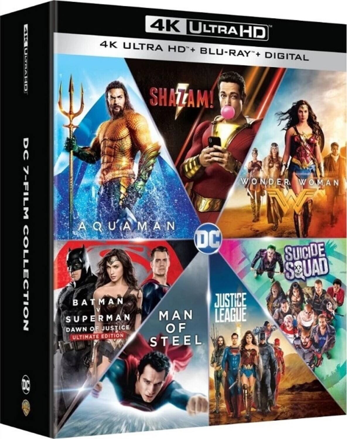 Front. DC 7-Film Collection   - 4K Blu-Ray.