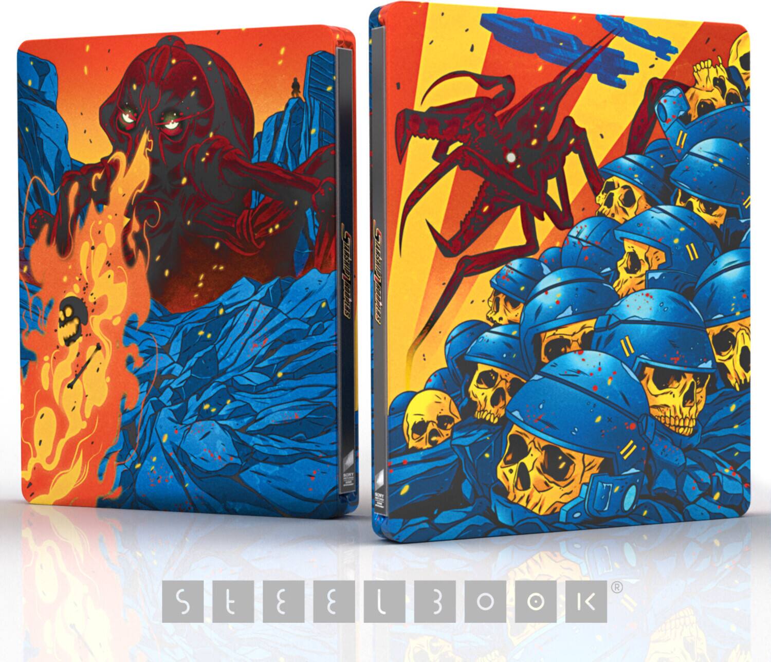 Front. Starship Troopers (25th Anniversary) - 4K Blu-Ray.