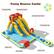 Funny Bounce Castle Climbing Wall Basketball Hoop Double Water Slide Swimming ring Water Gun Small Slide Water Pool