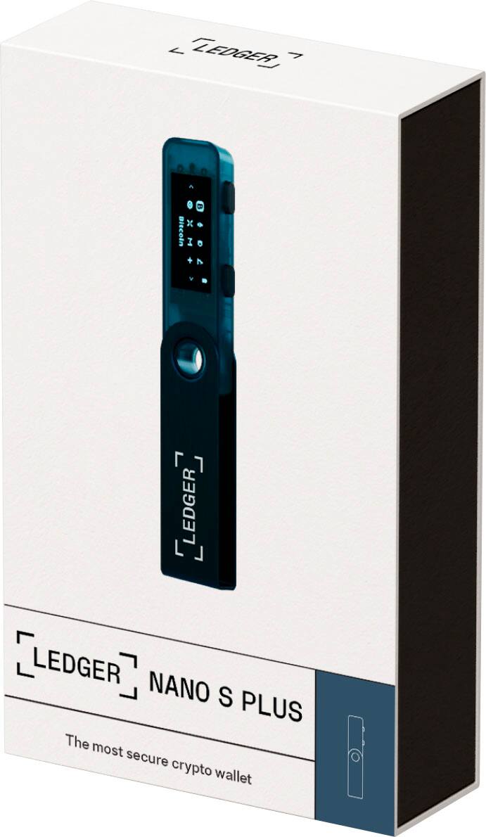LEDGER X Bitcoin 3.0 + 7 [LEDGER NANO S PLUS The most secure crypto wallet