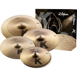 Zildjian - K Custom Dark Cymbal Pack with Hi-Hats, Crashes, and Ride KCD900