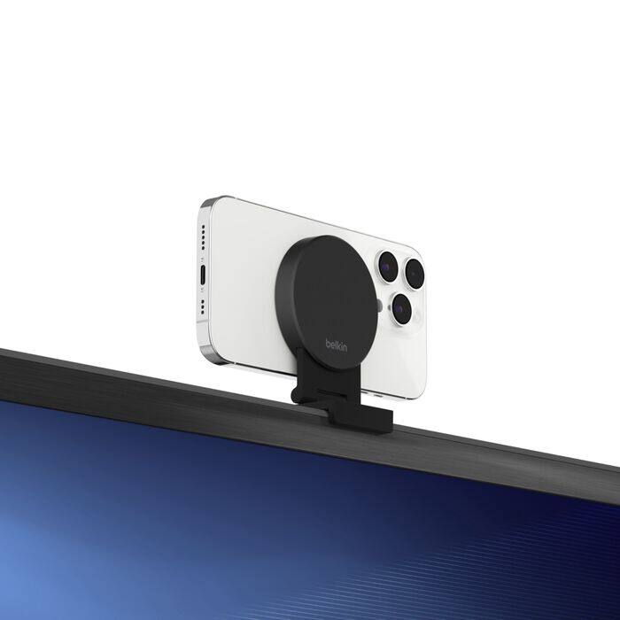 Alt View 4. Belkin - Stage iPhone Mount with MagSafe for Apple TV 4K - Gray.