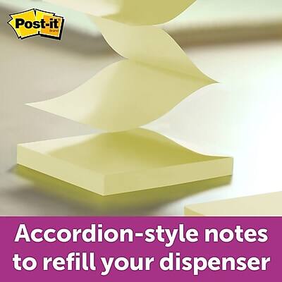 Post-it Accordion-style notes to refill your dispenser