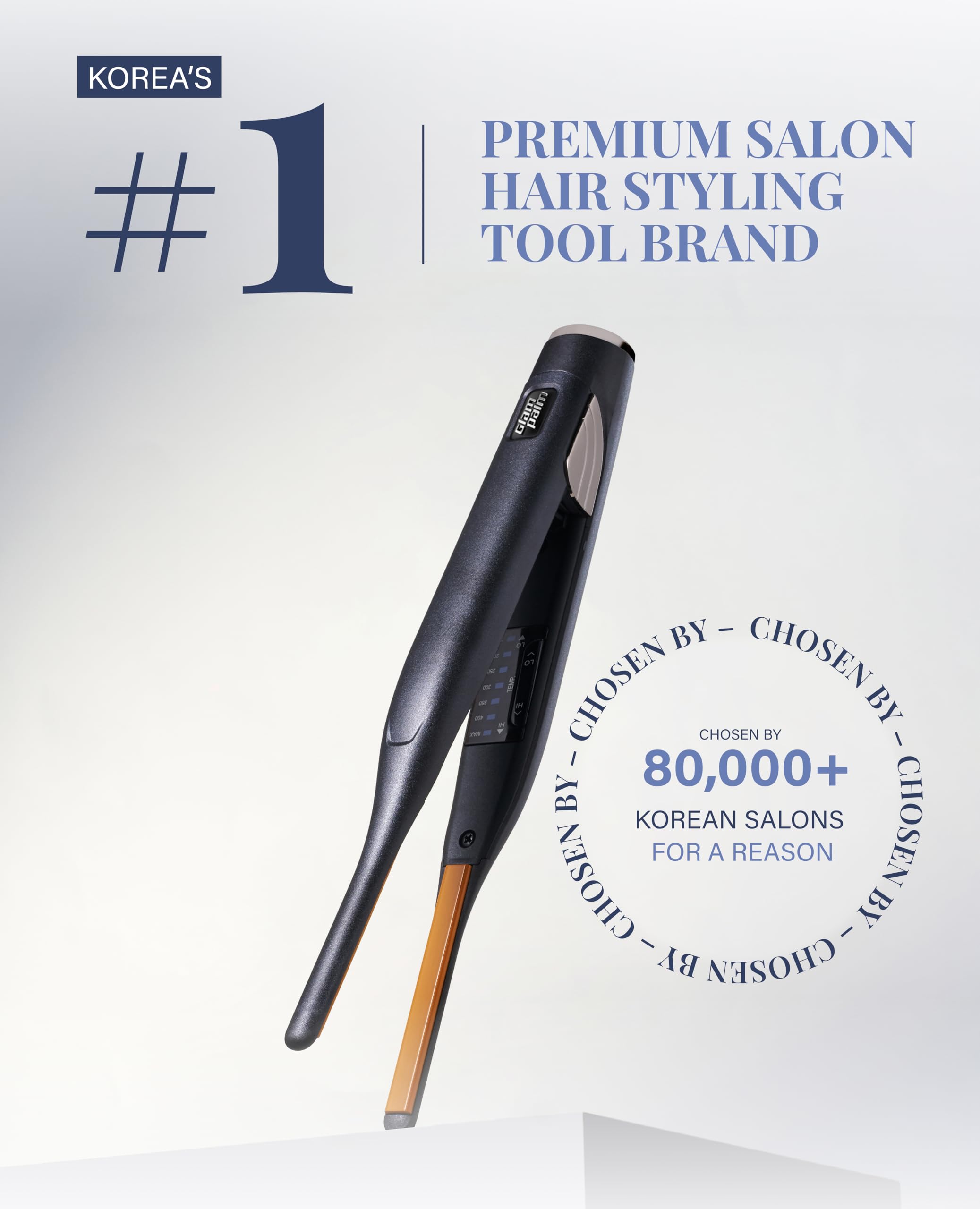 KOREA'S #1 PREMIUM SALON HAIR STYLING TOOL BRAND

CHOSEN BY 80,000+ KOREAN SALONS FOR A REASON