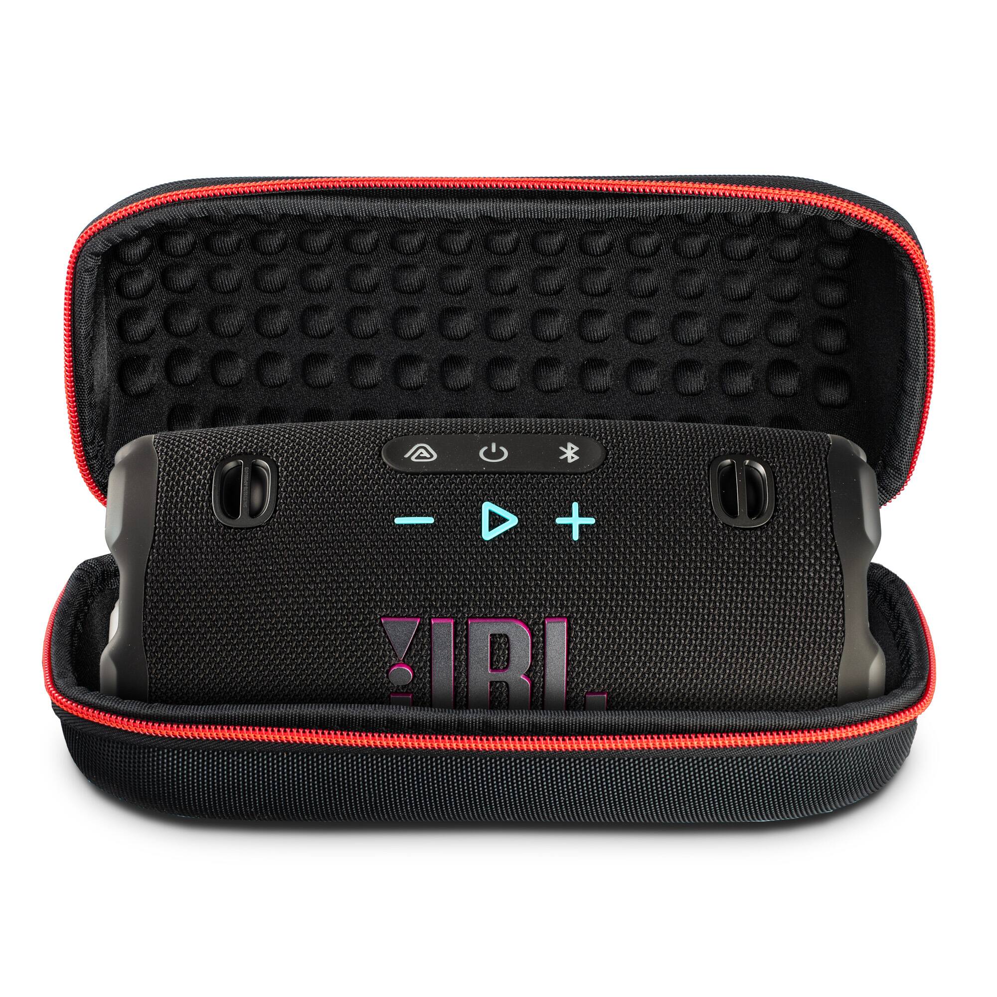Alt View 2. JBL - JBL Charge 6 Portable Wireless Bluetooth Speaker with IP68 Waterproof (Funky) Case Bundle - Funky.