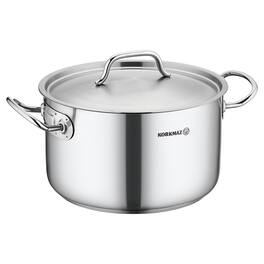 Korkmaz - Gastro Proline 2.7 Liter Stainless Steel Casserole with Lid - Silver
