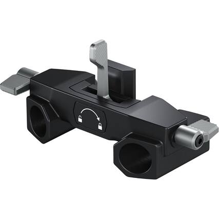 Front. Blackmagic Design - Blackmagic Design 15mm Top Rod Mount for URSA Cinema Camera, Black.
