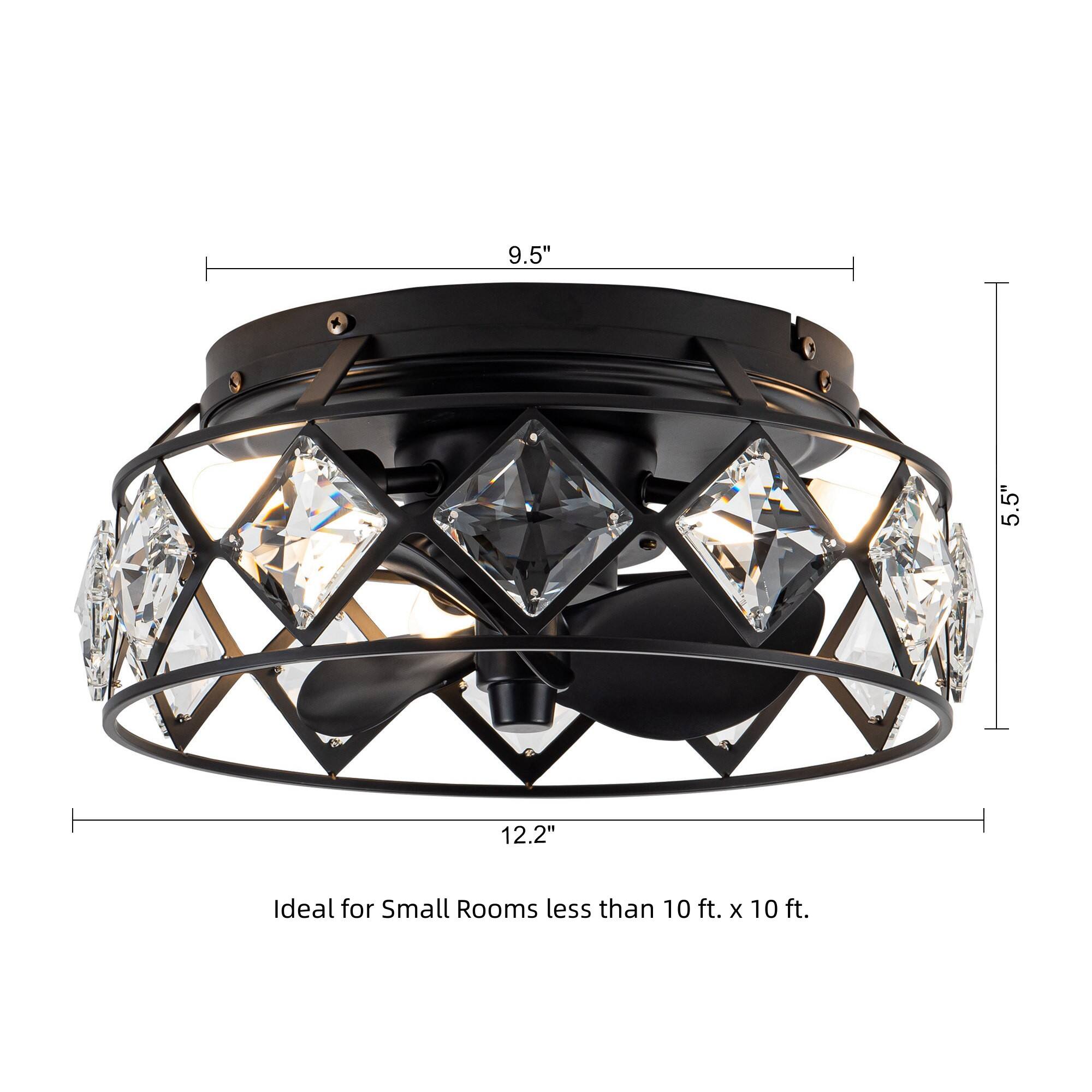 9.5"  
5.5"  
12.2"  
Ideal for Small Rooms less than 10 ft. x 10 ft.