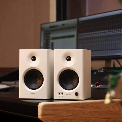 Edifier MR4 2.0 Monitor Reference Speaker System White MR4w - Best Buy Edifier MR4 2.0 Monitor Reference Speaker System White MR4w - Best Buy