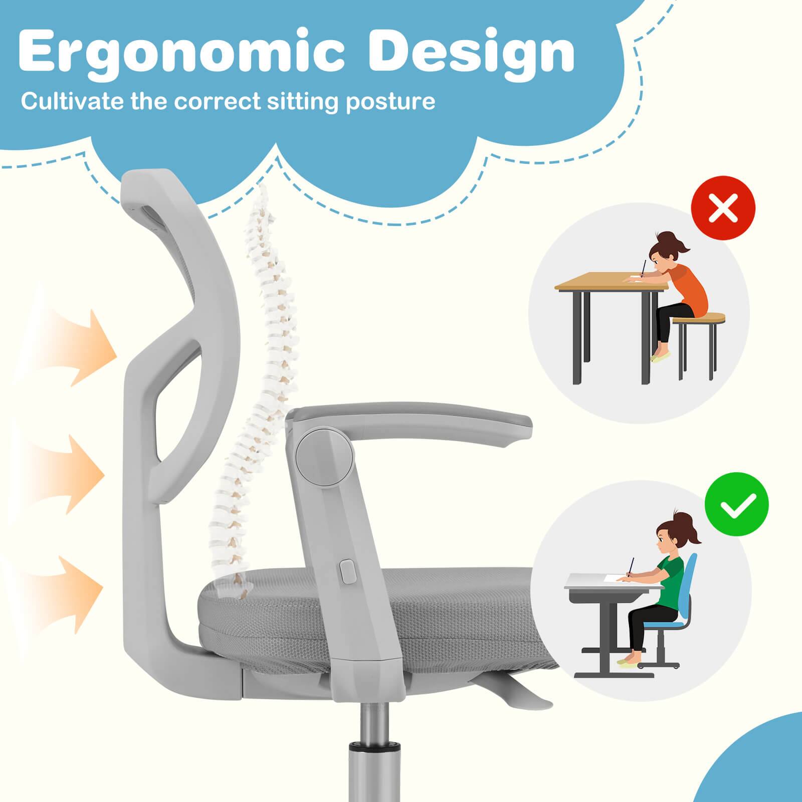 Ergonomic Design  
Cultivate the correct sitting posture
